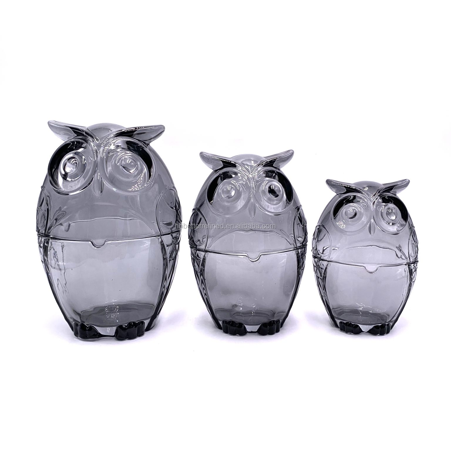 owl candle jars series