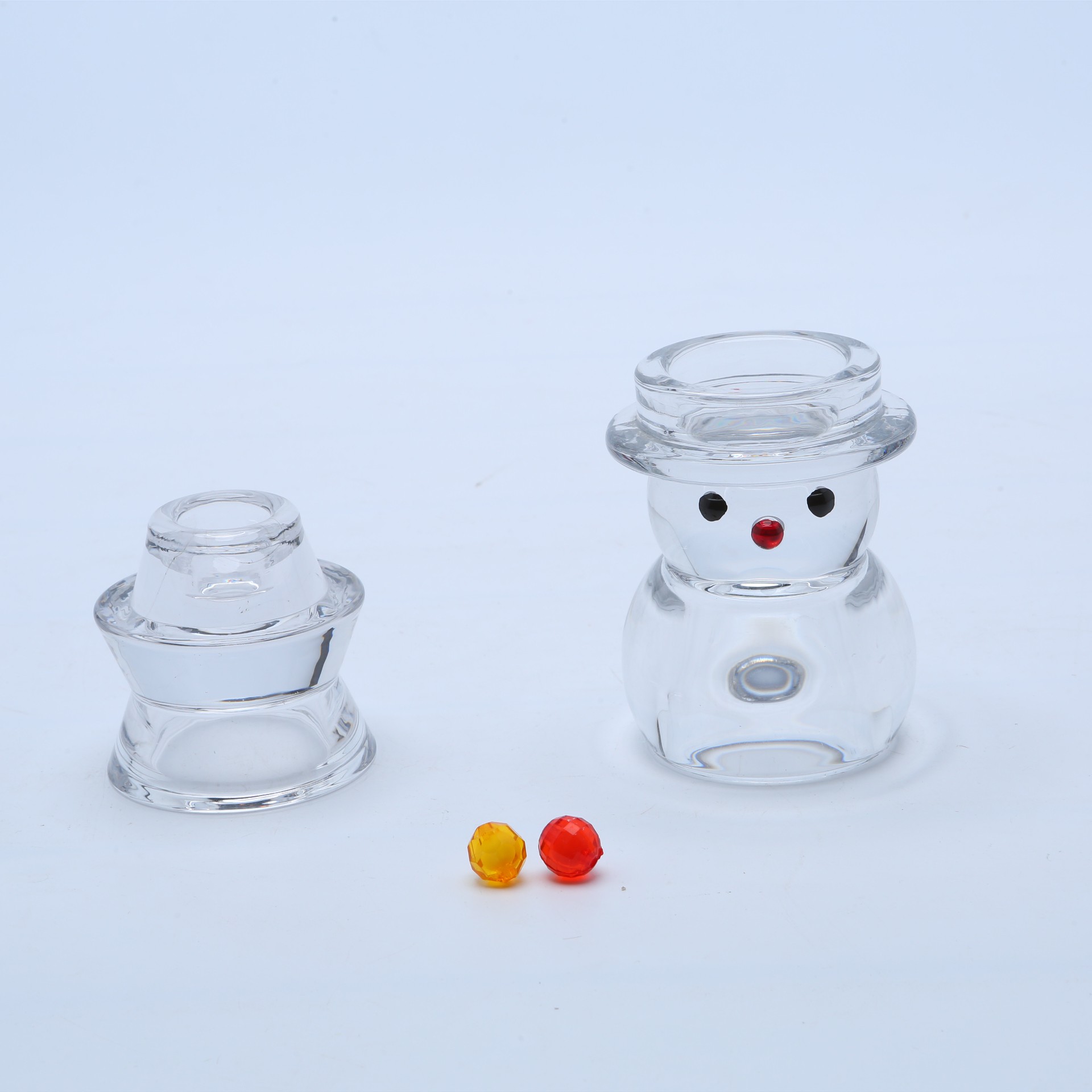 Snowman Tealight Candle Holder